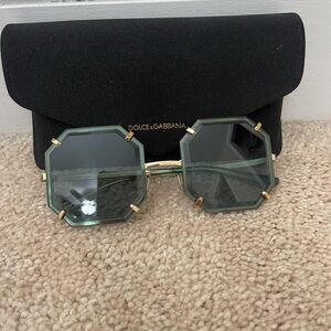 Authentic Green square Dolce & Gabbana Sunglasses